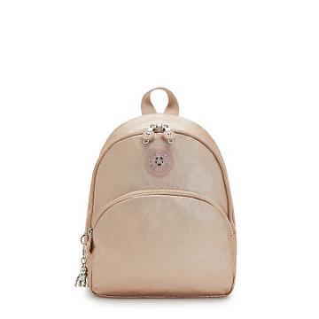 Kipling Paola Small Metallic Rugzak Goud | België 1615XY